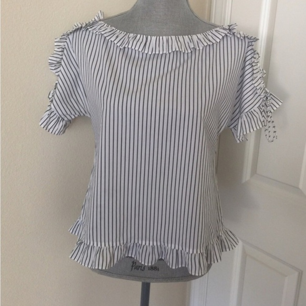 Madewell Striped‎ Shirt XS